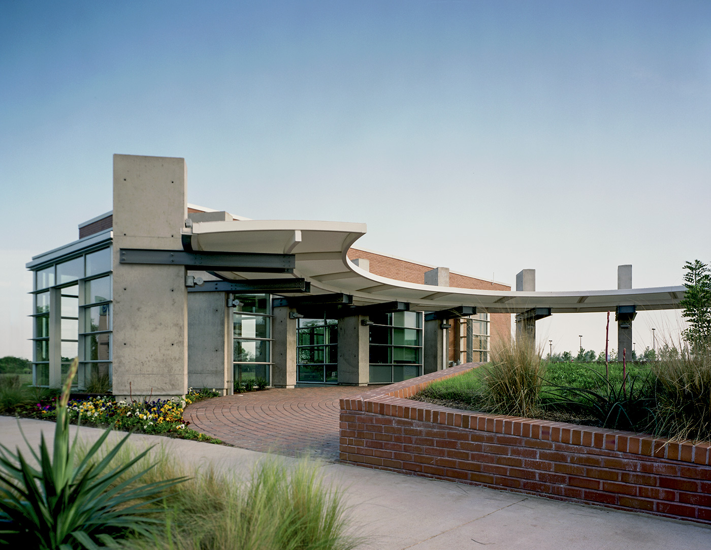 Transit facility building.