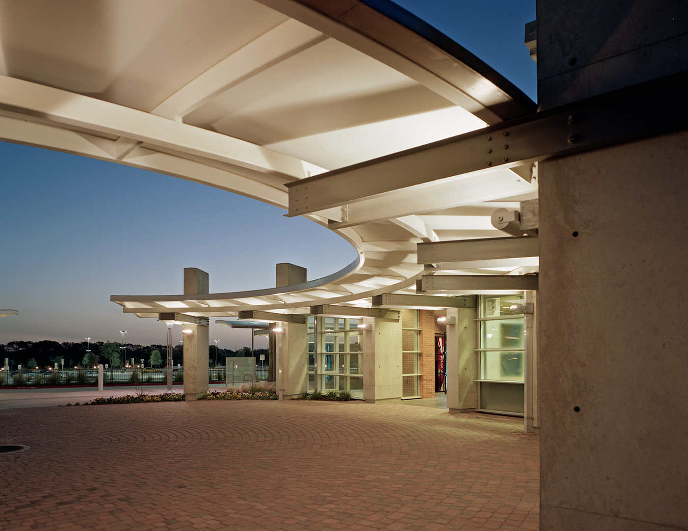 brick rotunda.