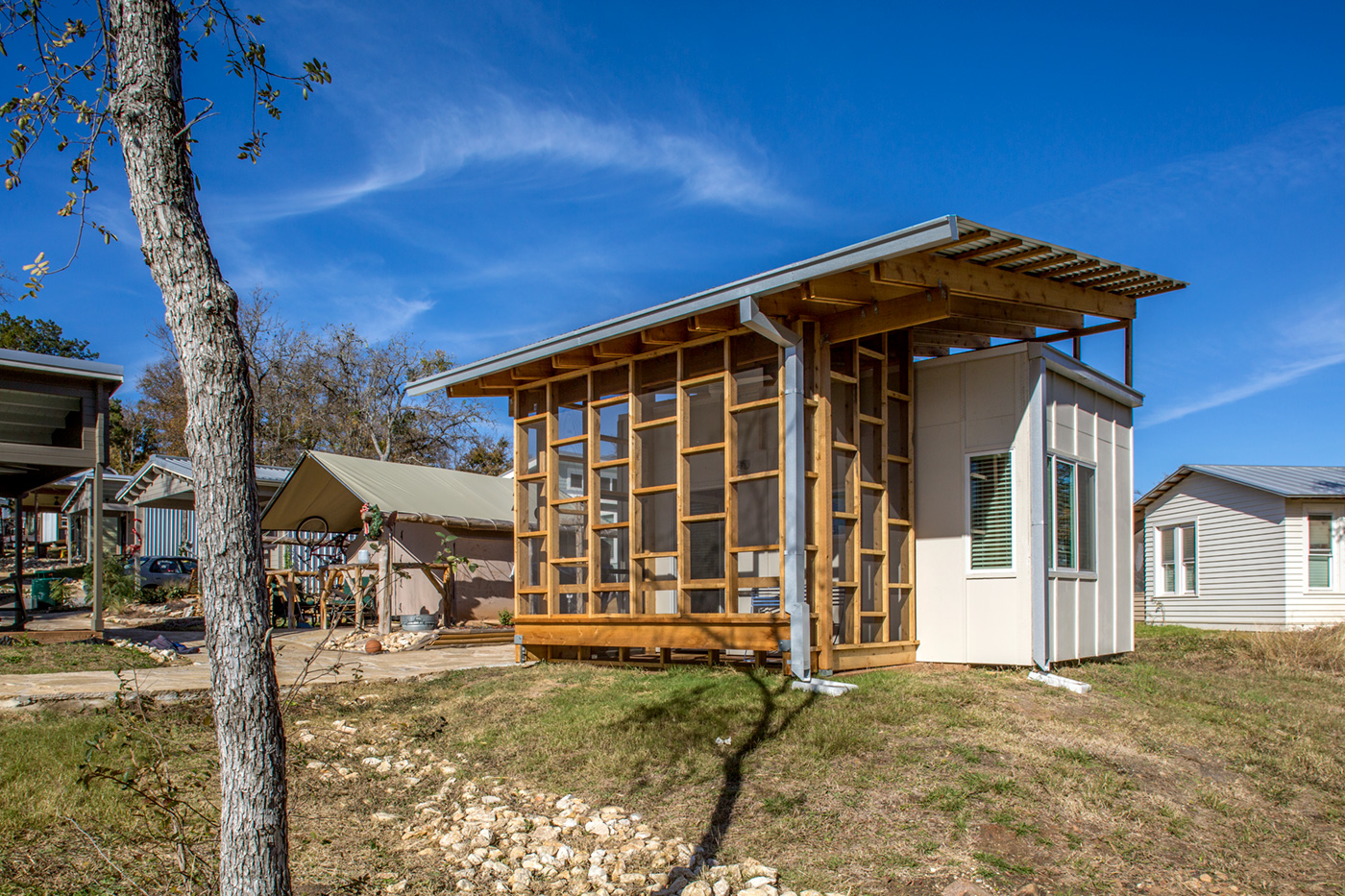 A micro home.